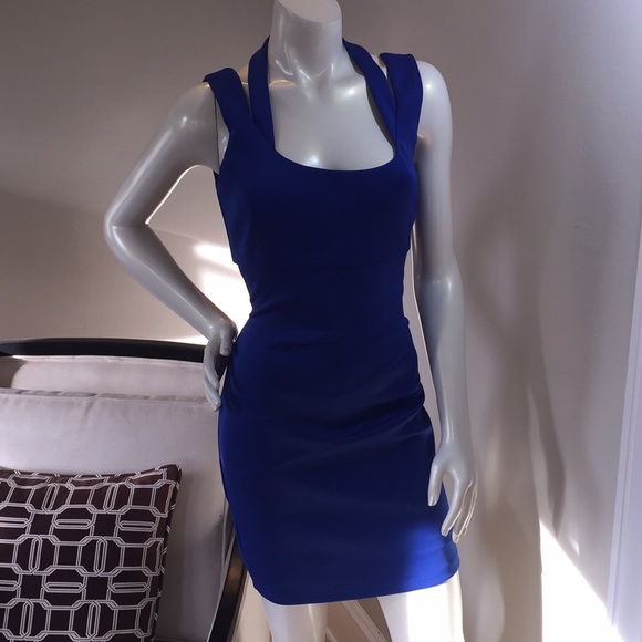 Guess Cobalt Blue Bodycon dress! - Picture 1 of 5